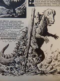 Kearon, Edward - Originele pagina - Archie, de man van Staal - The Jungle Menace - (1966) | Catawiki