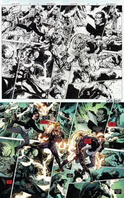 Mike Perkins | Perkins, Mike - Iron Fist #77 P.14 & 15 - $1,800 | ComicArtFans Classifieds