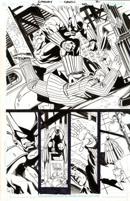 Ron Garvey, Dan Green | Jla #108 Page 2 | ComicArtFans Classifieds