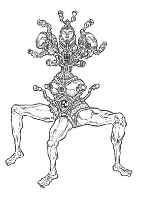 Hans Rickheit | Drawing 04 (Drawing 537) | ComicArtFans Classifieds