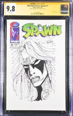 Simon Bisley | Angela the Spawn Hunter Sketch Cover By Simon Bisley (2026) - Cgc 9.8 | ComicArtFans Classifieds