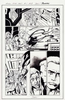 Mark Bagley, Andrew Hennessy | Venom First Host #1 Page 8 | ComicArtFans Classifieds