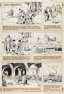 Lot 205 - Cullen Murphy John - "Prince Valiant - Return to Camelot", 28631 | Urania Casa d’Aste