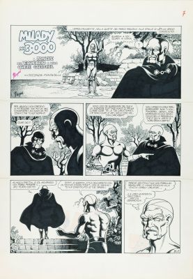 Lot 329 - Magnus (Roberto Raviola) - "Milady nel 3000", 1980 | Urania Casa d’Aste