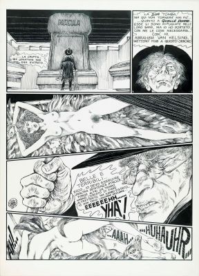 Lot 703 - Crepax Guido - "Conte Dracula", 1983 | Urania Casa d’Aste