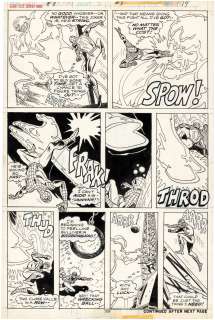 "GIANT-SIZE SPIDER-MAN #3 COMIC BOOK PAGE ORIGINAL ART BY ROSS ANDRU. | Hake’s