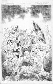 Renato Guedes - Avengers Issue 23 Page Cover