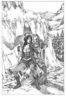 Ediano Silva - Van Helsing Vs the Werewolf Issue 04 Page Cover