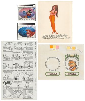 Lot 535 - [CARTOONS & ANIMATION]. Group of 5 items. | Potter & Potter