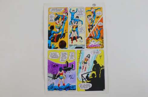 Wonder Woman #221 Original Comic Art | Bodnars Auction