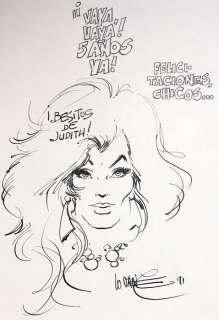 XIII - William Vance - Originele XIII tekening ’Judith Walker’ - Page volante - Art original - (1991) | Catawiki