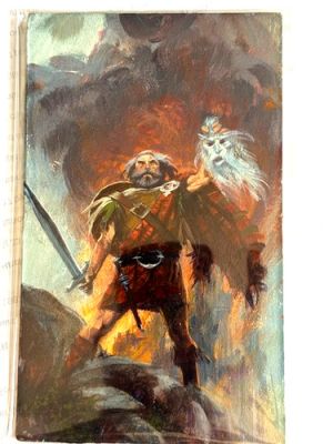 The Iron Thane original art prelim 1 Darrell K. Sweet book cover illust Baen 93 | eBay US (Buy It Now)