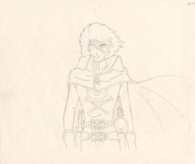 Leiji Matsumoto... | Leiji Matsumoto (松本零士)Albator, le corsaire de l’espace... | Aibo Art Auction