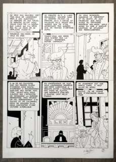 Goffin/Schuiten - Planche originale - Plagiat! - (1989) | Catawiki