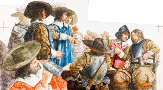 Lot 331 - Gianni Benvenuti - The Three Musketeers, 1965 | Urania Casa d’Aste