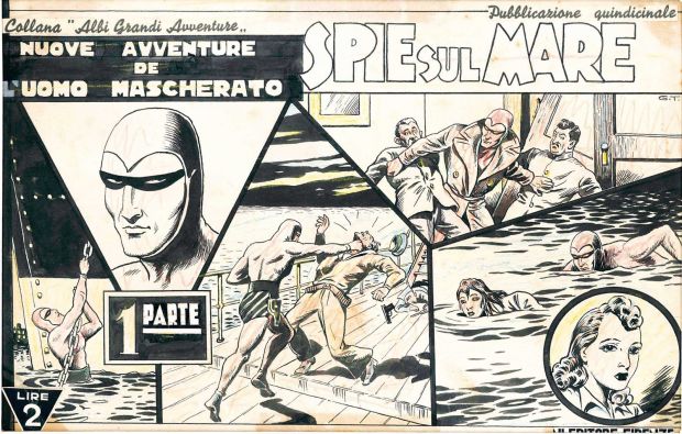 Lot 22 - TOPPI - Uomo Mascherato Spie Sul Mare | Little Nemo