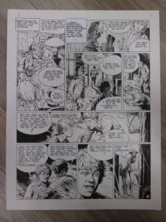 Blanc-Dumont, Michel  - Planche originale - Black Lightning - The wild horse  (1988) | Catawiki