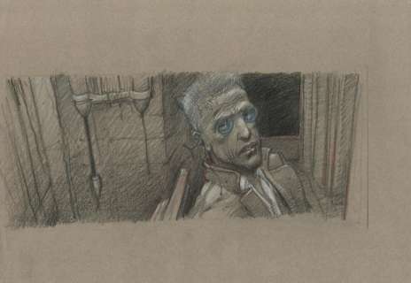 Bilal. Illustration originale Julia et Roem | BDEnchères