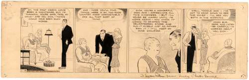 DICK TRACY 1931 DAILY STRIP ORIGINAL ART BY CHESTER GOULD FROM FIRST YEAR OF STRIP. | Hake’s