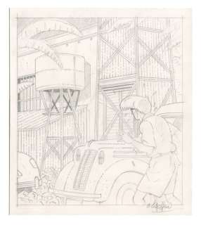 Goffin, Alain  - Dessin original - Ultime projet de couverture - La Mine De L’Etoile (1983) | Catawiki