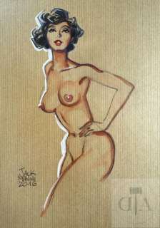 lot 381 - Manini/Dessin original réalisé dans le portfolio exclusif…