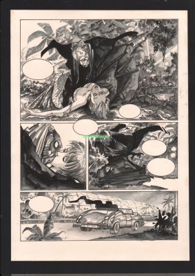 Alfonso Azpiri | El Fantasma de Palacio pg 14 | Artcoholics