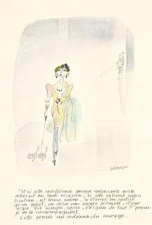 Jean Jacques SEMPÉ 1932— Et si cette indifférence... | Artcurial