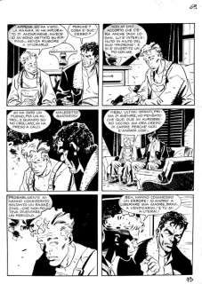 Brad Barron #3 - Giancarlo Caracuzzo - 2x  original pages  - EO - (2005) | Catawiki