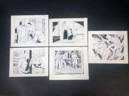 Sidobre, Jean (1924-1988) Alice.... | SIDOBRE, Jean (1924-1988) Alice. Ensemble de 5 illustrations... | Oger-Blanchet