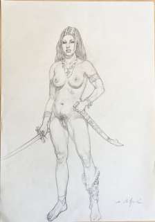 Alessandro Biffignandi - Studio originale - Cm 29,5x42 | Catawiki