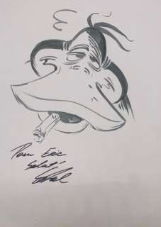 SOKAL - «Canardo» - Illustration originale au feutre… | Collauctions