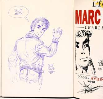 Eddy Paape / Jean... | Eddy Paape / Jean Michel Charlier - Dédicace Marc Dacier... | Arthema Auction