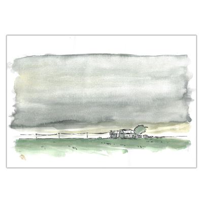 Louis Clichy | Le Corset - Aquarelle sur papier de Jean-Baptiste Bertholom (réf. 243) | Achetez de l’Art