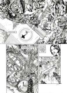 Lemercier, Gwendal  - Planche originale Ã  l’encre de Chine - Les Arcanes d’Alya T.1 - (2007) | Catawiki