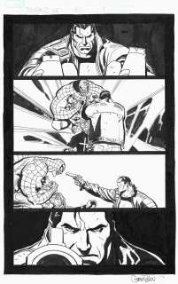 Goran Parlov | MU VS THE PUNISHER #3 pg 01 | Goricki Art