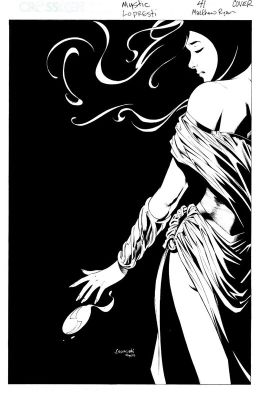 Aaron Lopresti (Crayonné), Matt Ryan (Encrage) | Aaron Lopresti - Mystic # 41 COVER | 2DGalleries