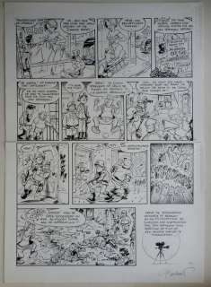 Bosschaert, Jan  - Originele pagina (p.1) - De Geverniste Vernepelingskes - Gag ’Jan Verheyen 1’ | Catawiki