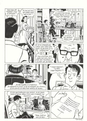 François Ravard, Jacques Tardi (Concept), Léo Malet (Scénariste) | Nestor Burma * Les Rats de Montsouris * Ravard Moynot Malet Tardi pg9 | 2DGalleries