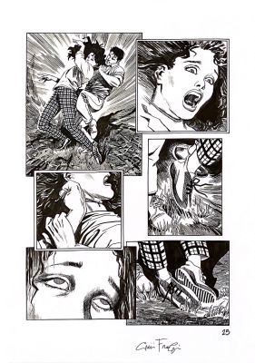 Giovanni Freghieri | DYLAN DOG n.251 – IL GUARDIANO DEL FARO – Pag.25 | Avalon Comic Art