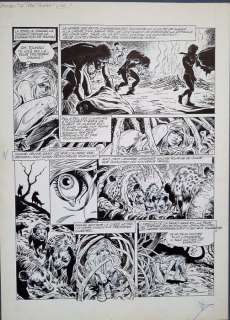 Aidans, Édouard - Planche originale - Tounga T.13 - La piste perdue - (1984) | Catawiki