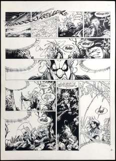 Crisse - Planche originale (p.31) - L’Epée de Cristal | Catawiki