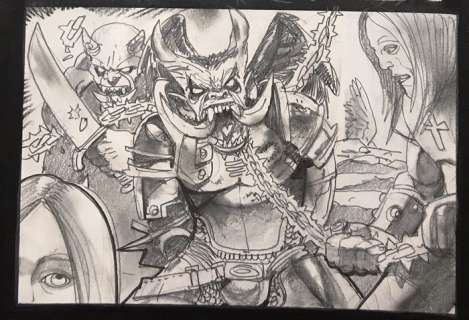 13 Coins 3 - Simon Bisley - 2 x Originele pagina - Art original - (2014) | Catawiki