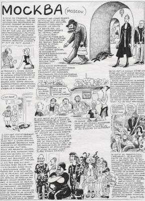 Georges Wolinski | 2010 - De Paris à Istanbul : Moscou | 2DGalleries