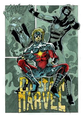 Philippe Bringel | Captain Marvel ( l’original) | 2DGalleries