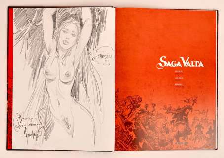 Aouamri Mohamed Saga... | AOUAMRI Mohamed Saga Valta Dédicace représentant une... | Vermot et Associés