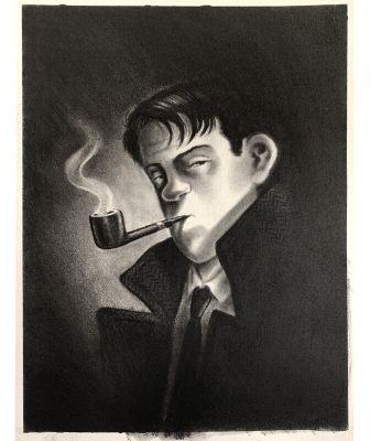 François Ravard | Portrait Nestor Burma | 2DGalleries