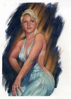 Steve Rude | Sundra "All Dolled Up" Watercolor | Steve Rude