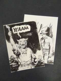 Tex - Muzzi - 2x illustrazioni originali | Catawiki