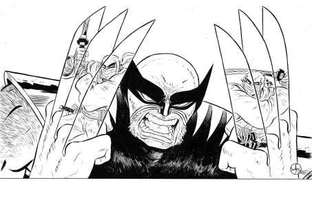 Bruno Seelig | Classic Wolverine and Ninjas! | Inky Knuckles