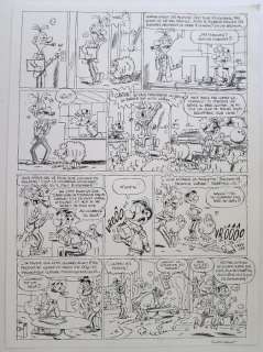 Cromheecke, Luc - Originele pagina - Hommage aan Guust Flater - Gefeliciflaterd! - 60 Jaar Guust Flater - (2017) | Catawiki